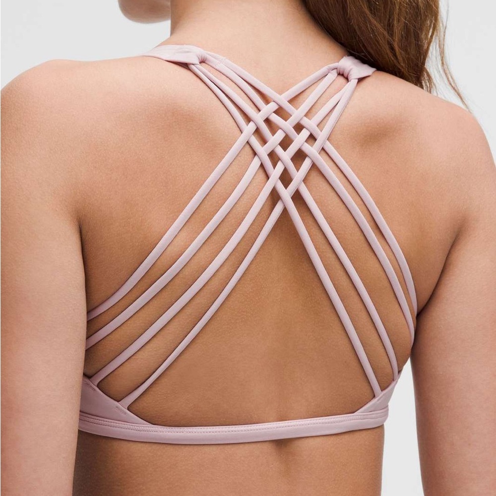 Lululemon Free to be Wild Pink Bra